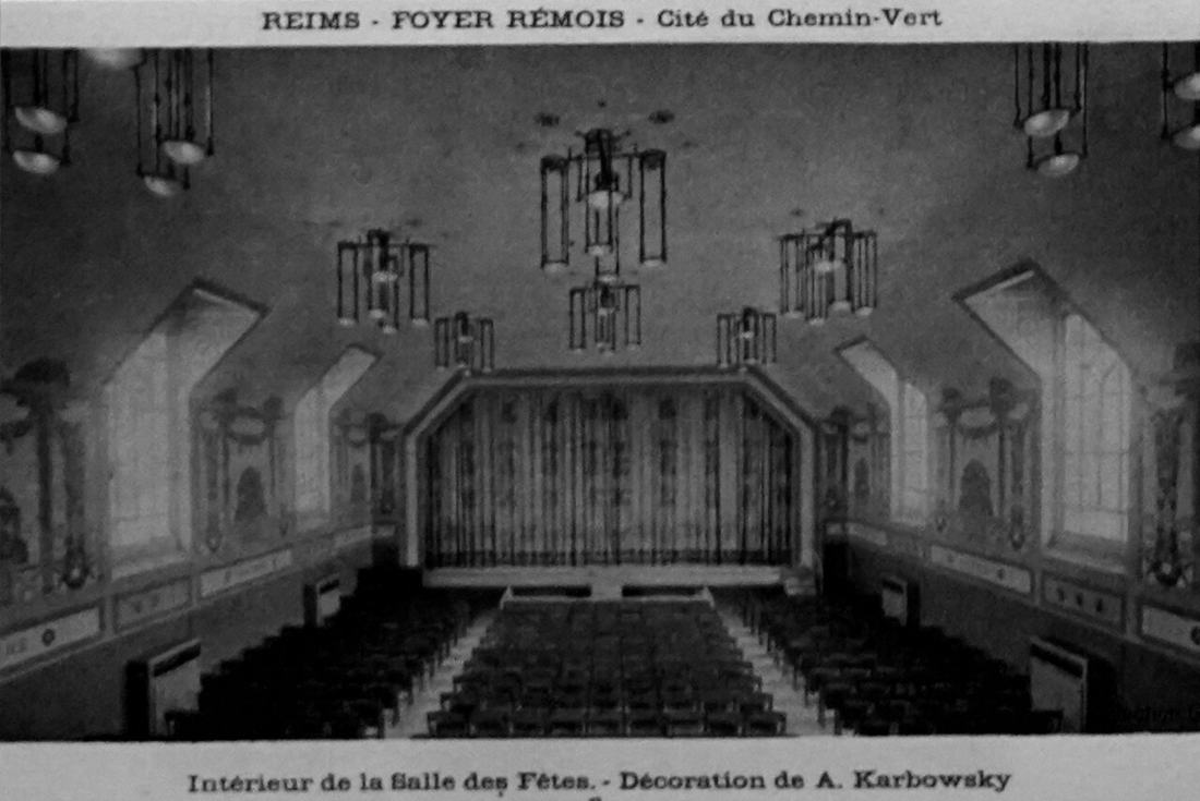 Salle des fêtes du Foyer rémois, à Reims