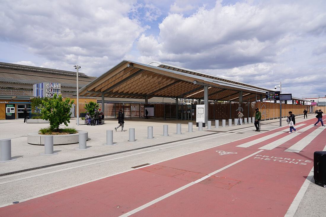 Station de vélos en libre-service à Paris